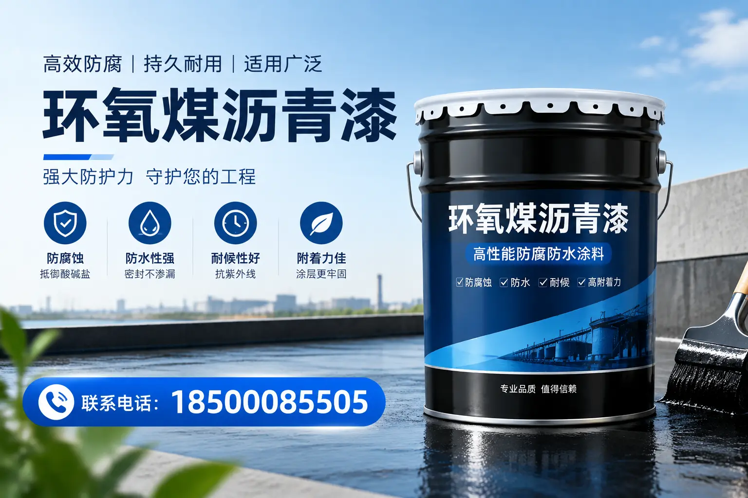 环氧煤沥青漆的施工方法详解，助力新星企业高效完成项目
