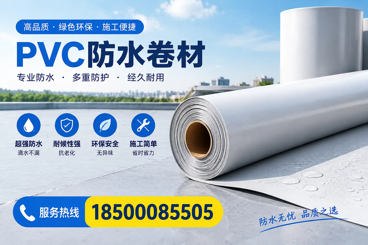 选用PVC防水卷材时需要避开的常见误区，特别是在可克达拉