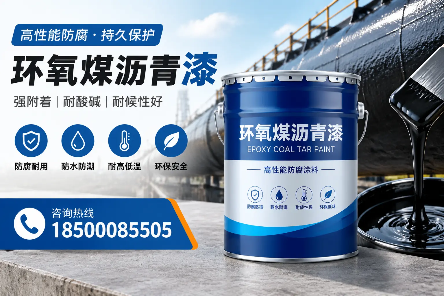 环氧煤沥青漆的优缺点分析，助您在太原做出明智选择