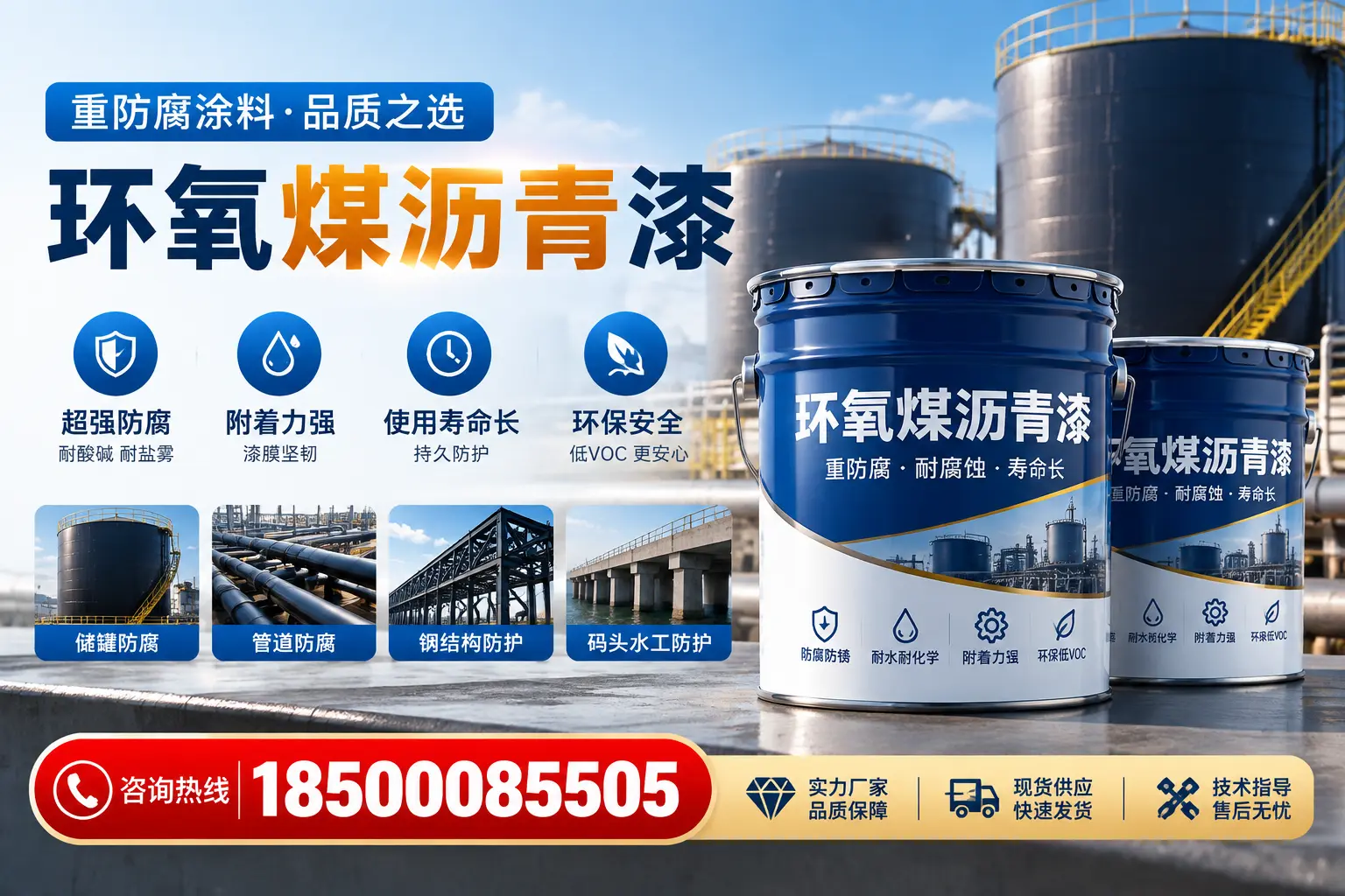 环氧煤沥青漆的施工工艺详解，图木舒克企业必备知识