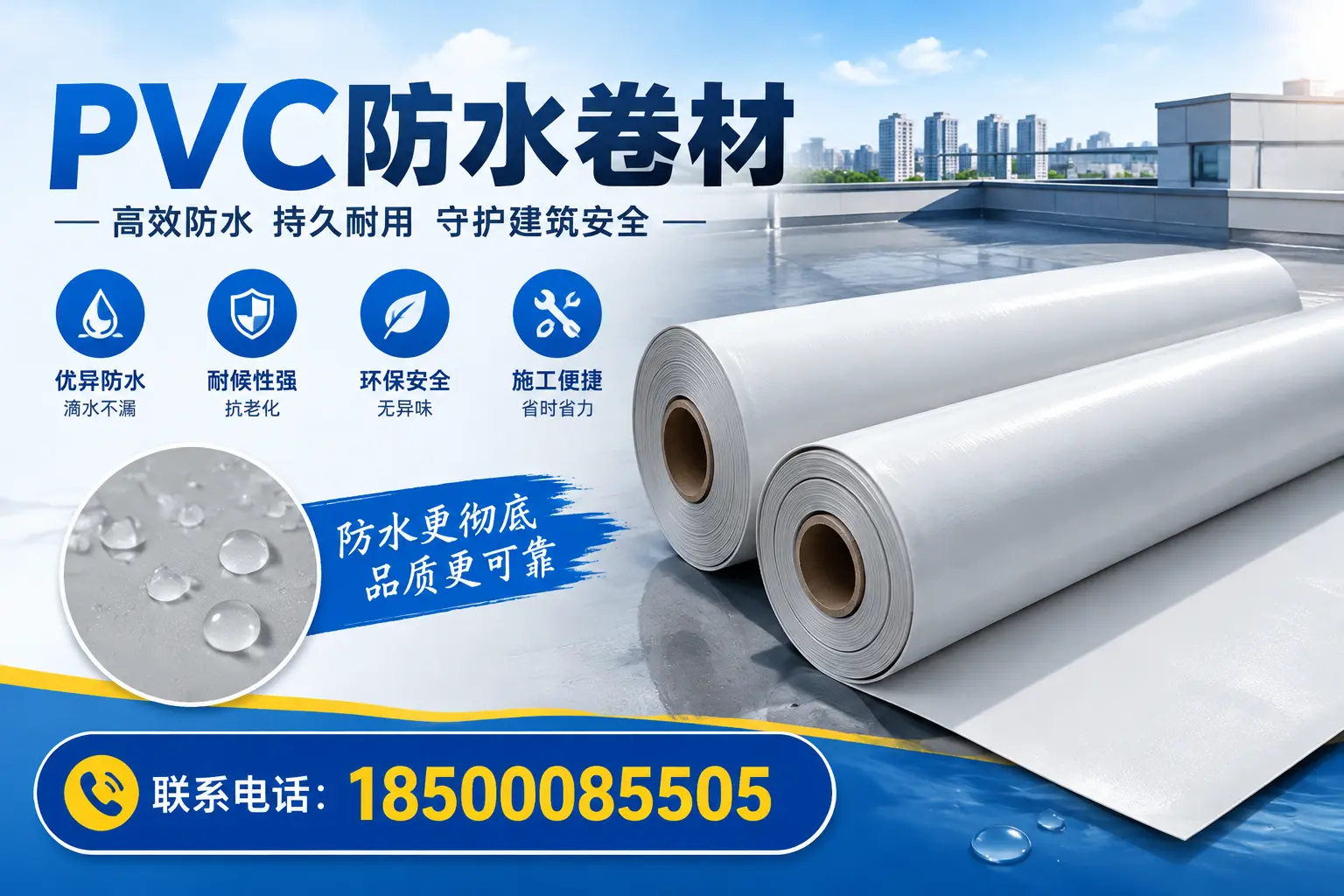 PVC防水卷材市场分析：可克达拉区域的需求趋势与发展前景